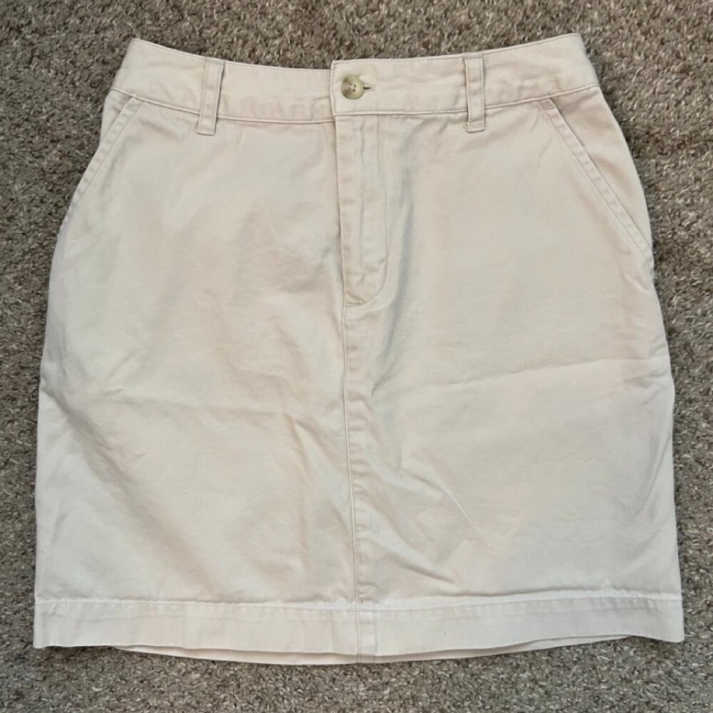 GAP High Waisted Tan Skirt Size 4